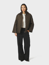Neo Noir Iva Quilt Jacket 168527 Col. Khaki