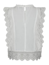 Neo Noir Samia Lace Top 168999 Col. White