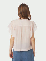 Neo Noir Vinsa S Voile Top 169039 Col. Light Pink