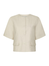 Neo Noir Rory Linen Blouse 169243 Col. Creme