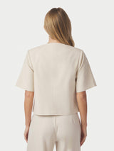 Neo Noir Rory Linen Blouse 169243 Col. Creme