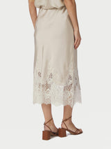 Neo Noir Yelina Heavy Sateen Skirt 169332 Col.720