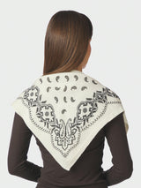 Neo Noir Adelina Paisley Knit Scarf 169506 Col.121