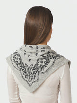 Neo Noir Adelina Paisley Knit Scarf 169506 Col.133