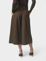 Neo Noir Rilene Midi Pants 169844 Col. Dark brown