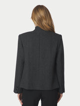 Neo Noir Paria Check Blazer 170226 Col.Dark Grey