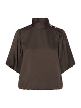 Neo Noir Parisa Heavy Sateen Blouse 170396 Col.676