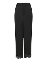 Neo Noir Emery Heavy Sateen Lace Pants 170662 Col. Black