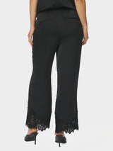 Neo Noir Emery Heavy Sateen Lace Pants 170662 Col. Black