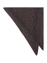 Neo Noir Lolana Paisley Knit Scarf 170741 Col.205