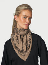 Neo Noir Lolana Paisley Knit Scarf 170741 Col. 976