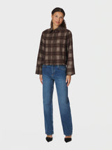 Neo Noir Jaylin Flannel Check Shirt 171705 Col.189