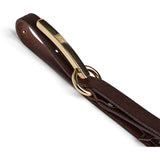 DEPECHE Narrow Belt 17402 Col. Dark Brown