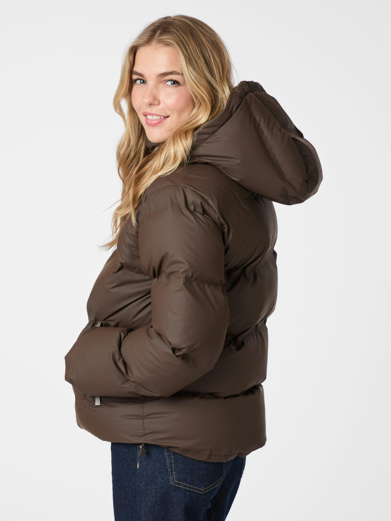 Neo Noir Fox C Puffer Jacket 158082 Col: Brown