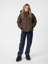 Neo Noir Fox C Puffer Jacket 158082 Col: Brown