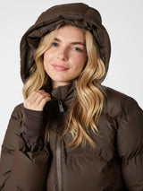 Neo Noir Fox C Puffer Jacket 158082 Col: Brown