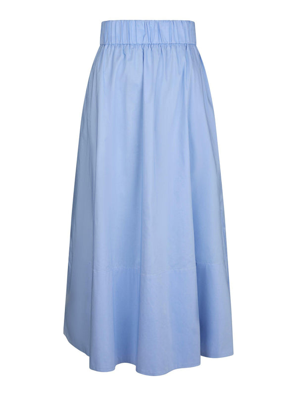 Neo Noir Yara Poplin Skirt 158280 Col. Sky Blue