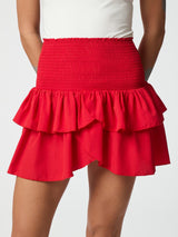 Neo Noir Carin R Skirt 158315 Col. Red 160