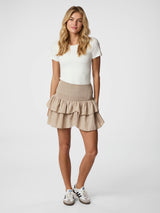 Neo Noir Carin R Skirt 158315 Col. Sand 213