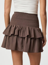 Neo Noir Carin R Skirt 158315 Col. Dusty Brown 306