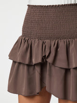 Neo Noir Carin R Skirt 158315 Col. Dusty Brown 306
