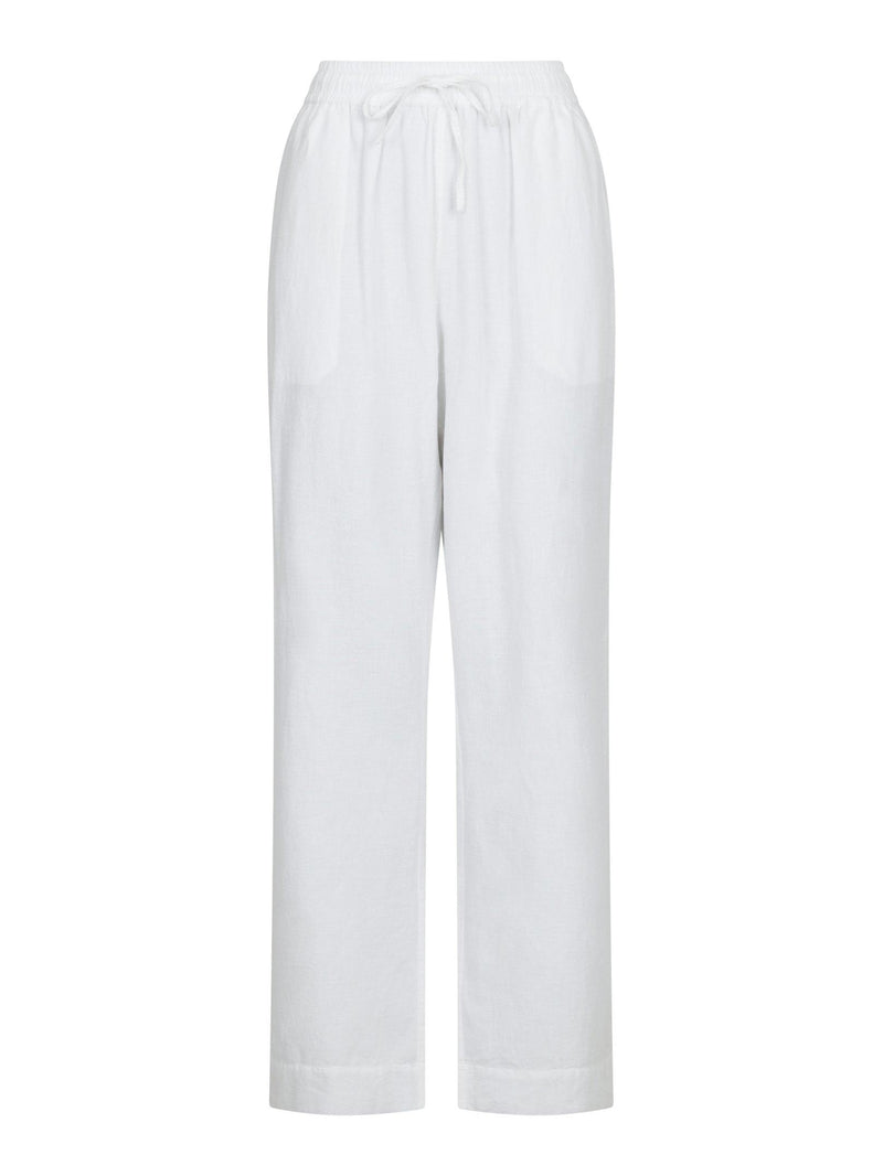 Neo Noir Sonar Linen Pants 158949 Col. White 120