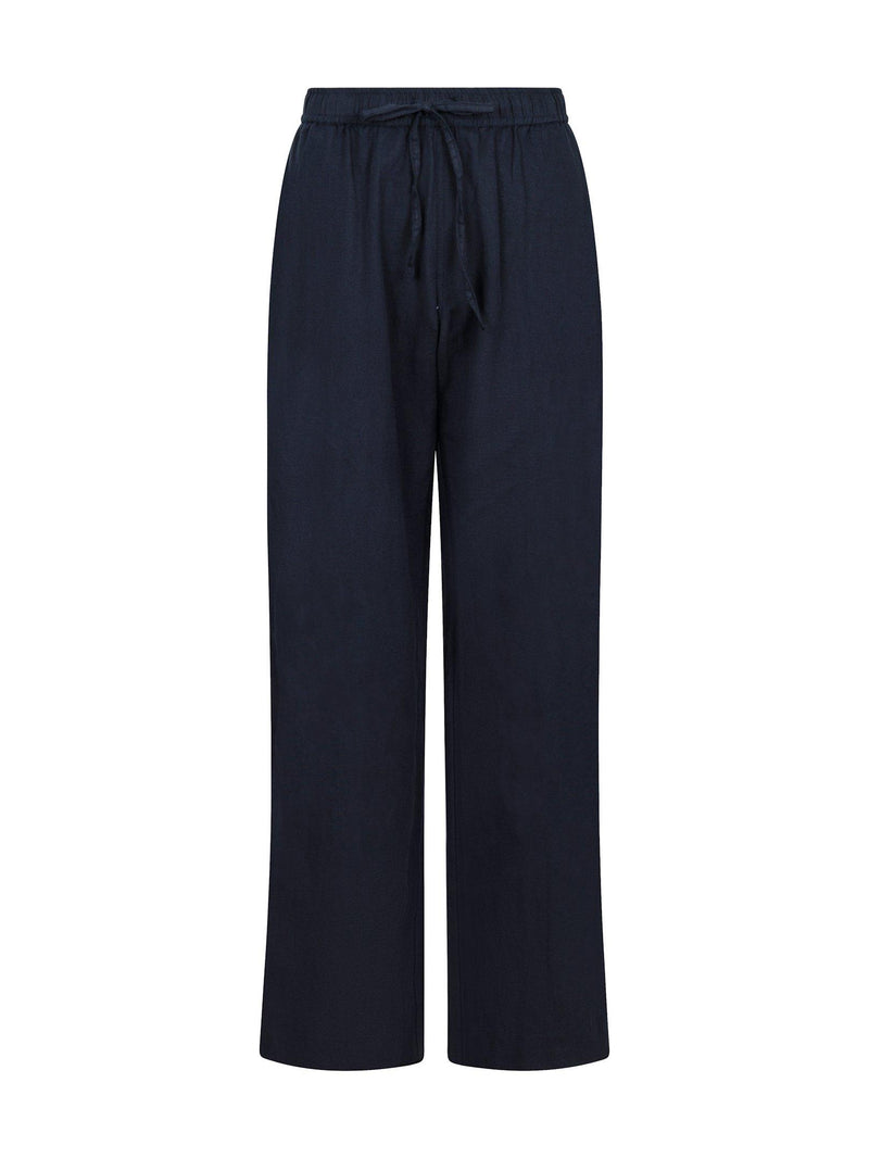 Neo Noir Sonar Linen Pants 158949 Col. Navy 141