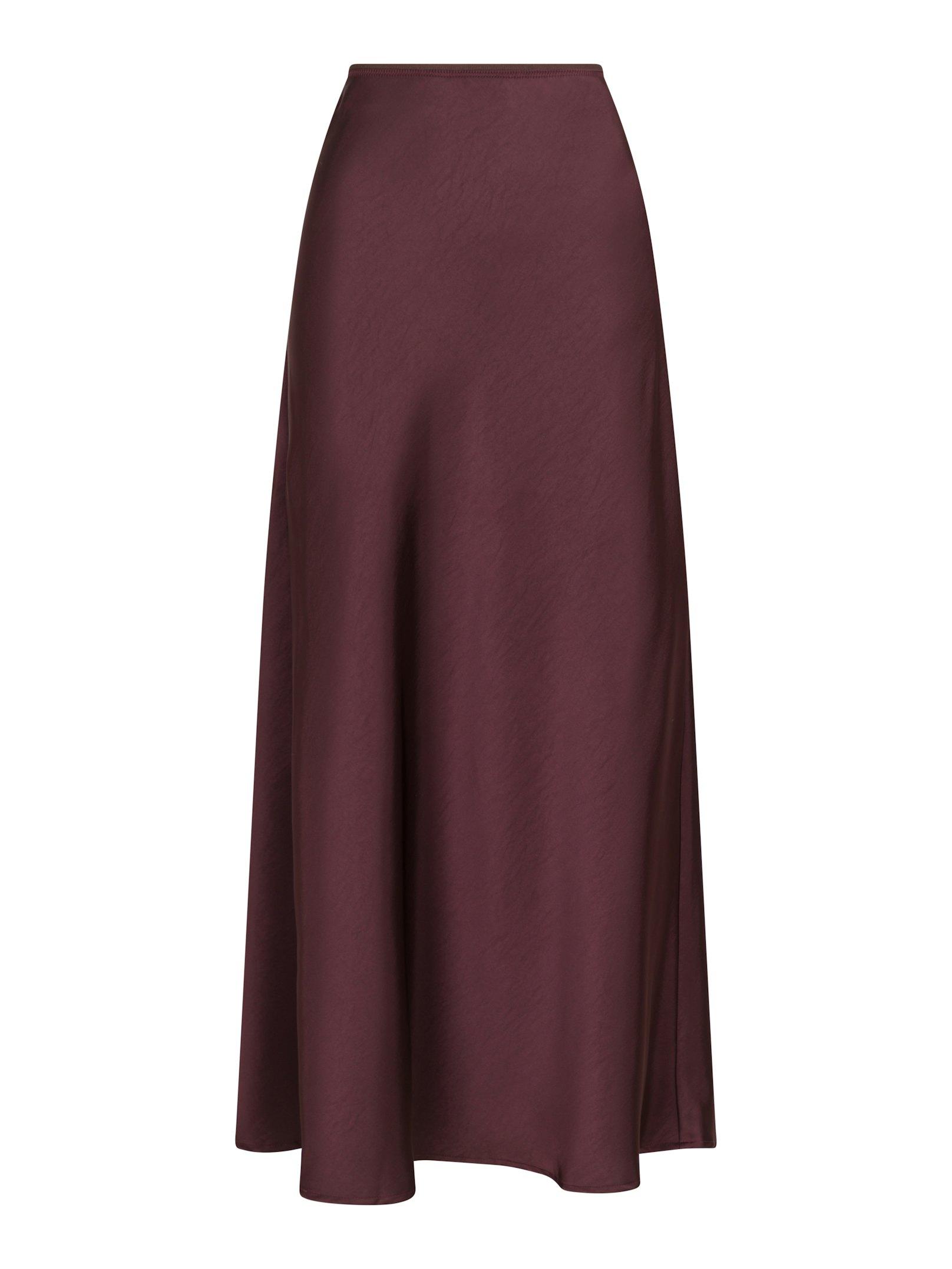 Vicky Heavy Sateen Nederdel - Evening Rose main image 0