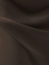 Neo Noir Vicky Heavy Sateen Skirt 159588 Col. Dark Brown