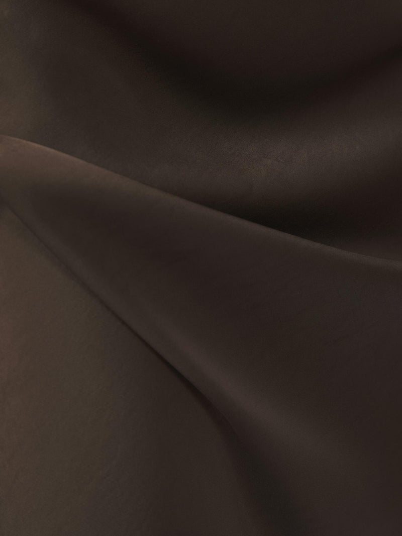 Neo Noir Vicky Heavy Sateen Skirt 159588 Col. Dark Brown