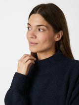 Neo Noir Paulina Knit Blouse 159703 Col. Navy