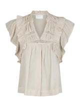 Neo Noir Jayla S Voile Top 159881 Col. Ivory 124