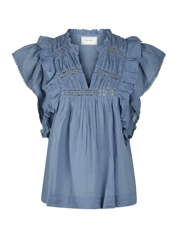 Neo Noir Jayla S Voile Top 159881 Col. 407