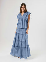 Neo Noir Jayla S Voile Top 159881 Col. 407