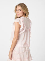 Neo Noir Jayla S Voile Top 159881 Col.754 Light Pink