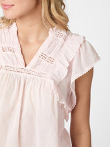 Neo Noir Jayla S Voile Top 159881 Col.754 Light Pink