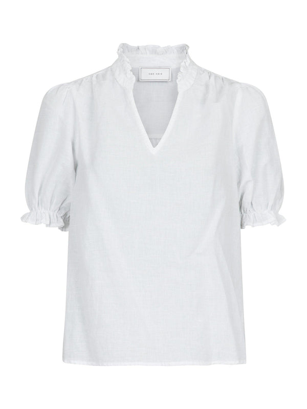 Neo Noir Odesa Linen Blouse 160264 Col. White 120