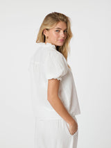 Neo Noir Odesa Linen Blouse 160264 Col. White 120
