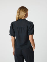 Neo Noir Odesa Linen Blouse 160264 Col. Navy 141