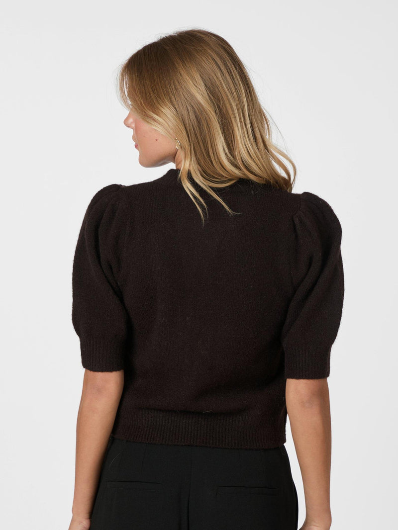 Neo Noir Trudy Knit Cardigan 160760 Col. Brown 676
