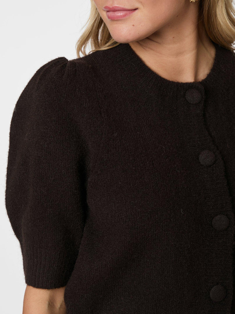 Neo Noir Trudy Knit Cardigan 160760 Col. Brown 676