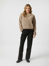 Neo Noir Limo Fluffy Knit Cardigan 161963 Col.125