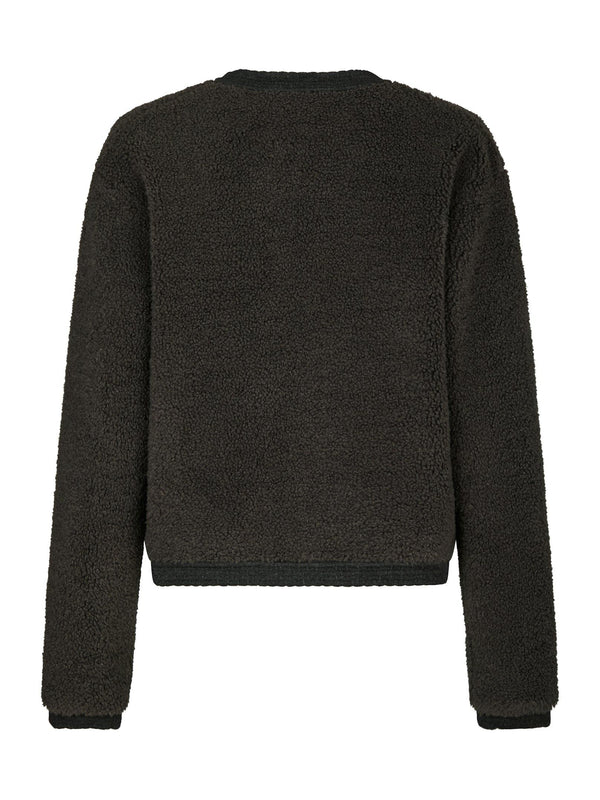 Neo Noir Limo Fluffy Knit Cardigan 161963 Col.132