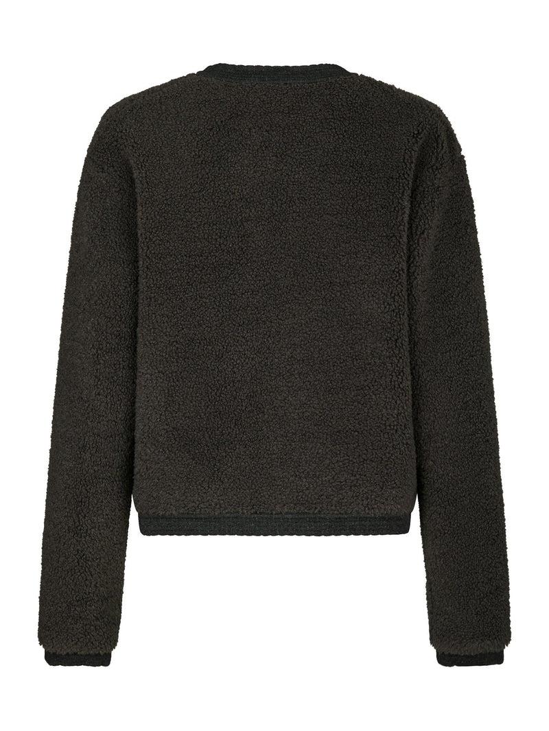 Neo Noir Limo Fluffy Knit Cardigan 161963 Col.132