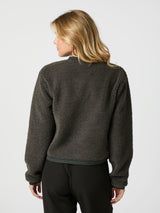 Neo Noir Limo Fluffy Knit Cardigan 161963 Col.132