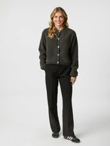 Neo Noir Limo Fluffy Knit Cardigan 161963 Col.132