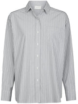 Neo Noir Dalma Stripe Stone Shirt 162109 Col. 131