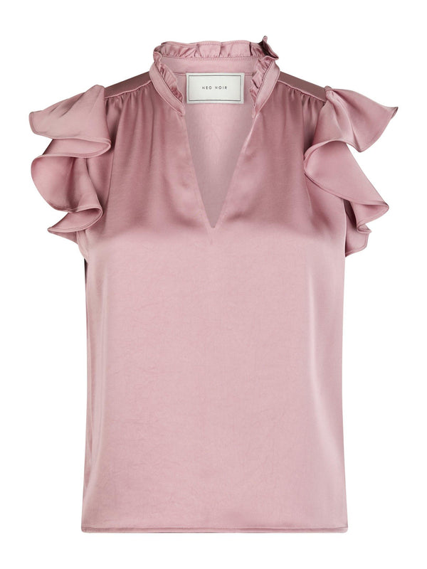 Neo Noir Stella Heavy Sateen Blouse 162668 Col.823