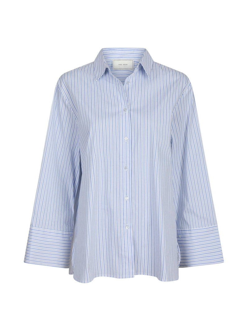 Neo Noir Skjorte Dita Mini Stripe 162706 Blå 145