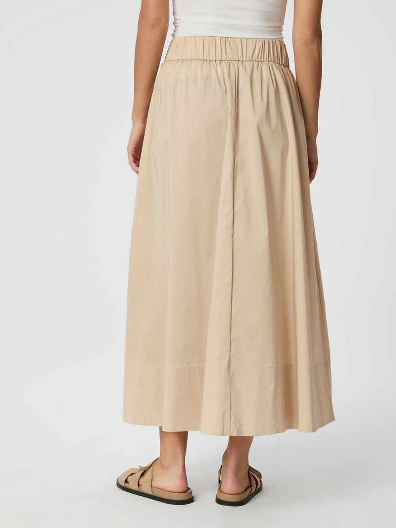 Neo Noir Yara Long Poplin Skirt 163076 Col. 125